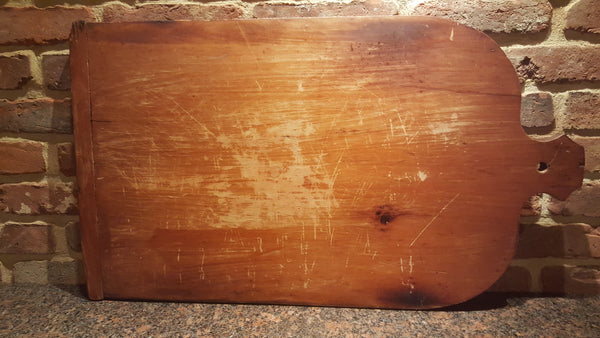 Large Primitive Wooden Dough Cutting Treen Board