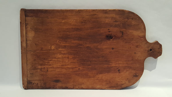 Large Primitive Wooden Dough Cutting Treen Board