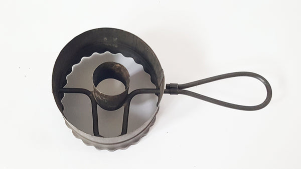 Antique Doughnut and Biscuit Cutter With Turn Handle