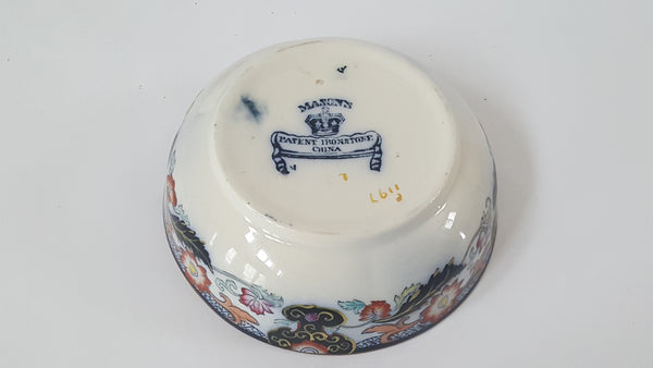Early Mason's Ironstone China - English Sponge Bowl w/ Lid - Table and Vase Design