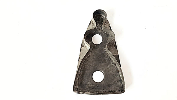 Antique "Lady in Long Dress" Cookie Cutter Flat Back Two Large Finger Holes