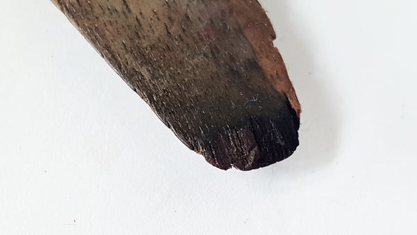 Hand-Carved Wood Cherokee Indian Letter Opener Signed by R. Crowe Cherokee, NC