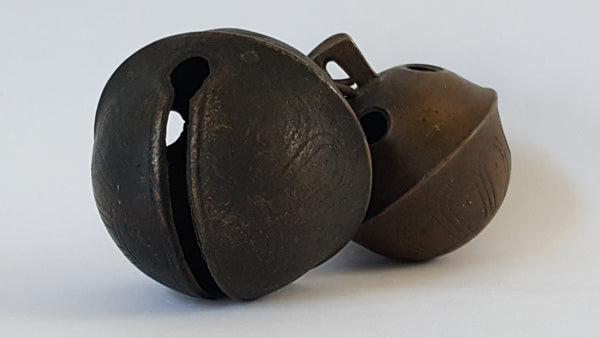 Antique Sleigh Jingle Bells No. 6 and 7 - Pedal Style - 19th Century