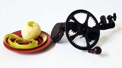 Antique Cast Iron Apple Peeler 78, Reading Hardware Co. 19th Century