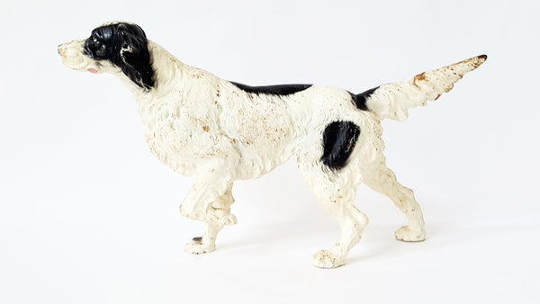Early Cast Iron Hunting Setter Pointer Dog Doorstop