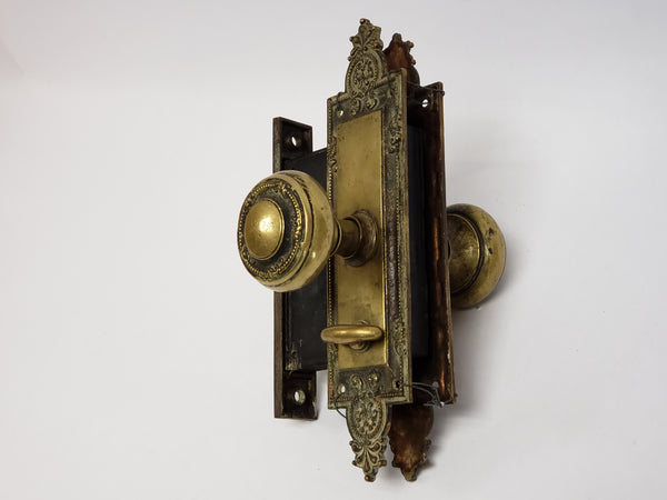 Antique Reading Hardware Company Two-Way Interior Mortise Lock Set