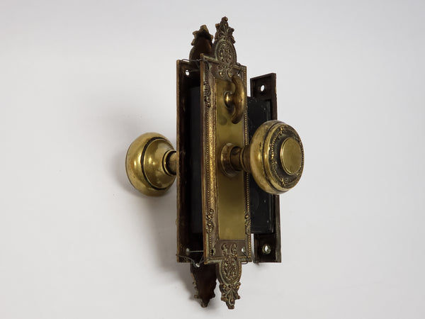 Antique Reading Hardware Company Two-Way Interior Mortise Lock Set