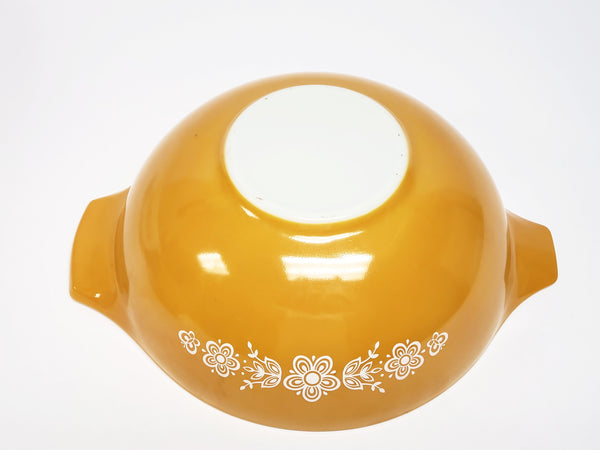 Vintage Pyrex Cinderella Nesting Bowls - Butterfly Gold Pattern