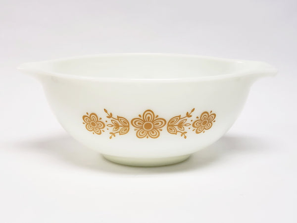 Vintage Pyrex Cinderella Nesting Bowls - Butterfly Gold Pattern