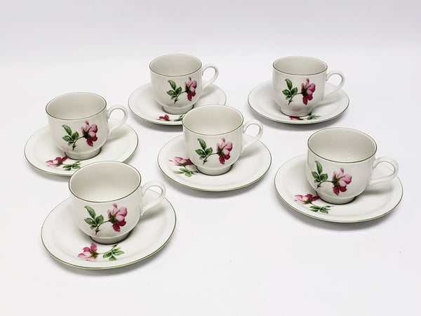 Demitasse Coffee Set 19 pieces by Bareuther Waldsassen Bavaria-Germany