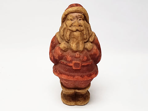 Antique Papier-Mache Pulp Santa