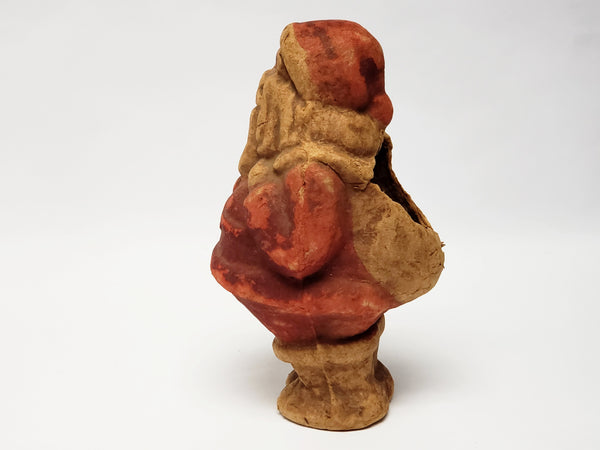 Antique Papier-Mache Pulp Santa