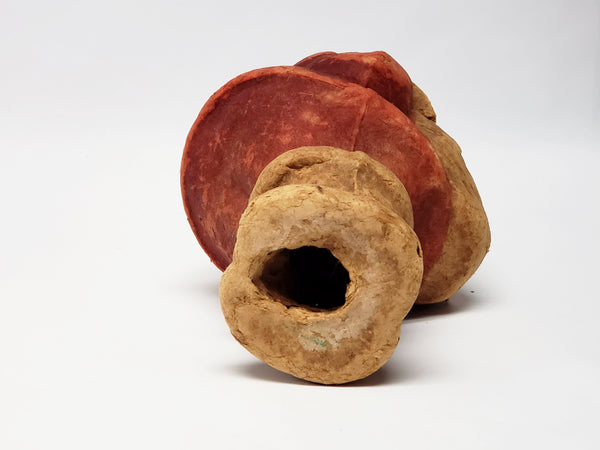 Antique Papier-Mache Pulp Santa