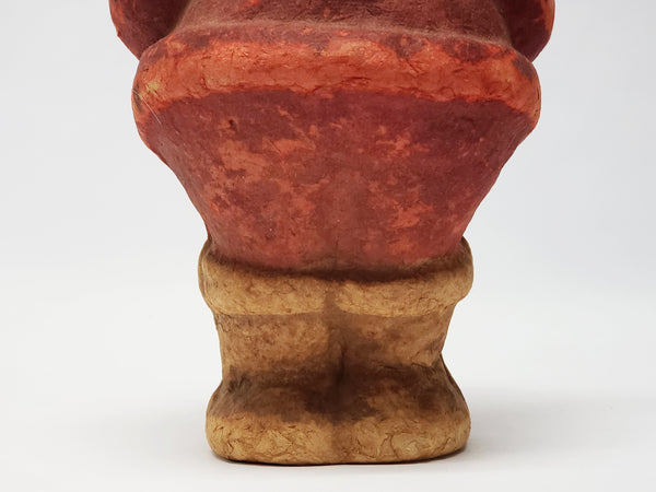 Antique Papier-Mache Pulp Santa
