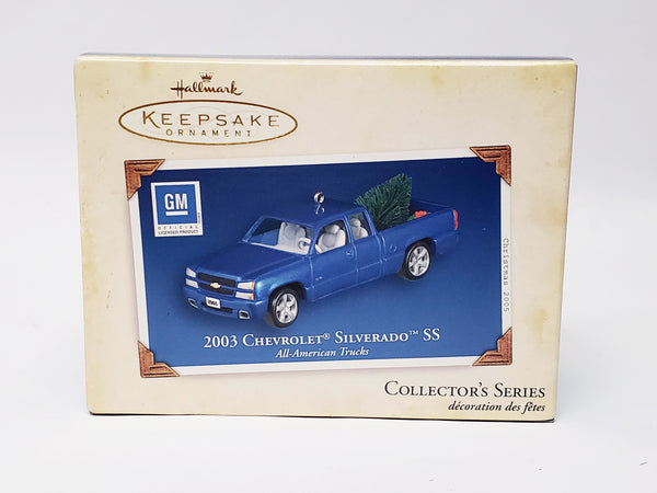 Hallmark Pair of Ford and Chevrolet Keepsake Ornaments