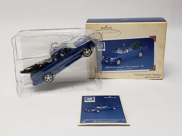 Hallmark Pair of Ford and Chevrolet Keepsake Ornaments
