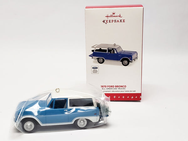 Hallmark Pair of Ford and Chevrolet Keepsake Ornaments