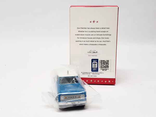 Hallmark Pair of Ford and Chevrolet Keepsake Ornaments