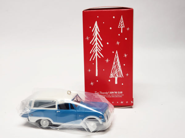 Hallmark Pair of Ford and Chevrolet Keepsake Ornaments