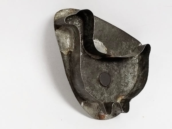 Antique "Little Duck" Tin Cookie Cutter - Flat Back and Soldered Seams