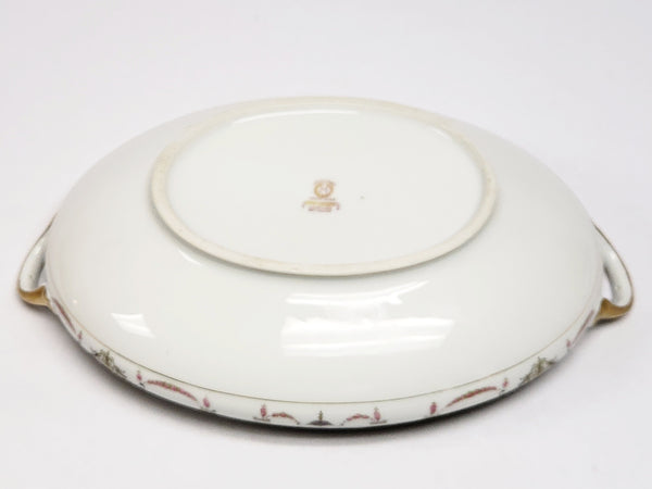 Noritake Oval Vegetable Serving Bowl with Lid - The Sahara Pattern