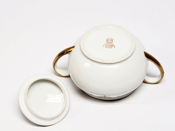Noritake China Double Handled Sugar Bowl - The Sahara Pattern