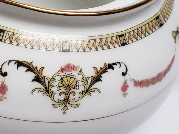 Noritake China Double Handled Sugar Bowl - The Sahara Pattern