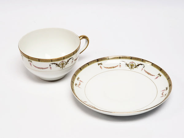 Noritake China Cup and Saucer Set - The Sahara Pattern