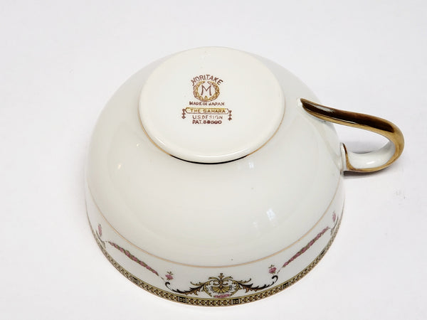 Noritake China Cup and Saucer Set - The Sahara Pattern