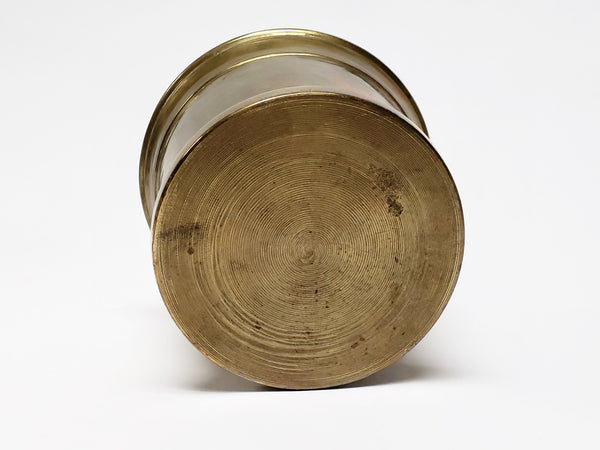 Antique Brass Mortar and Pestle - Apothecary