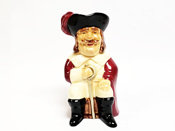 Staffordshire "Cavalier"  Hand Painted Toby Character Jug - Shorter & Son England
