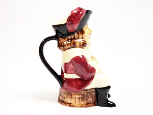 Staffordshire  "Cavalier" Hand Painted Toby Character Jug - Shorter & Son England