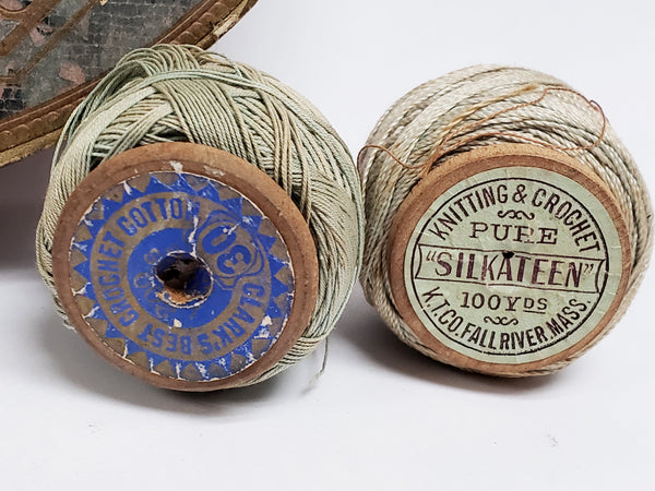 Vintage Spool Assortment of Thread - Coats and Clark's and More