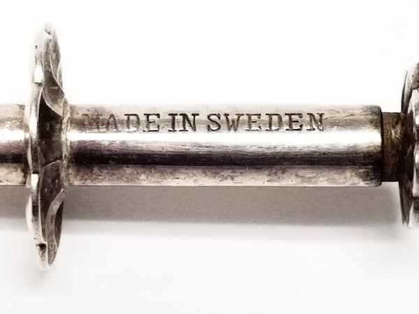 Vintage Triplex Silver Plate Junior Sugar Cube Tongs  Made in Sweden