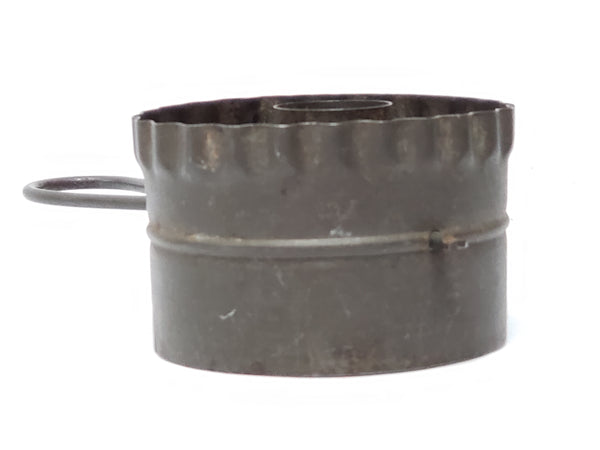 Antique Doughnut and Biscuit Cutter With Turn Handle