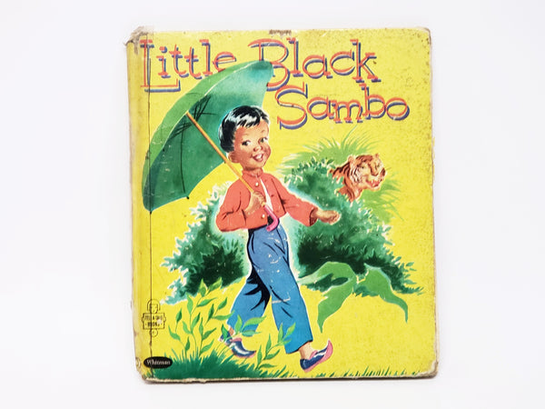 Vintage Little Black Sambo Hardcover Book Whitman Publishing 1953
