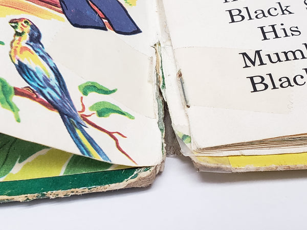 Little Black Sambo Hardcover Book Whitman Publishing 1953
