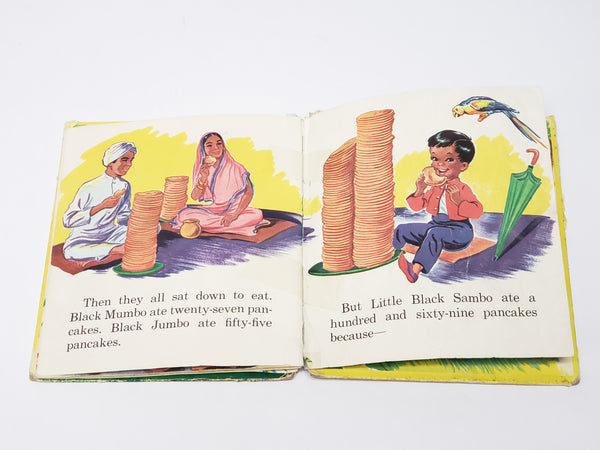 Little Black Sambo Hardcover Book Whitman Publishing 1953
