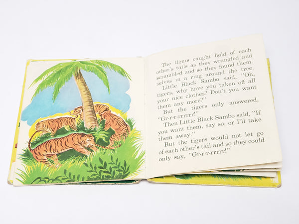 Little Black Sambo Hardcover Book Whitman Publishing 1953