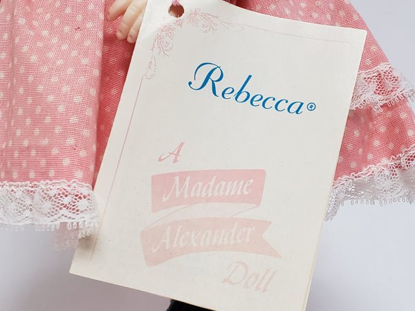 Vintage Madame Alexander Doll Dressed Pink - Rebecca #1585 in Original Box