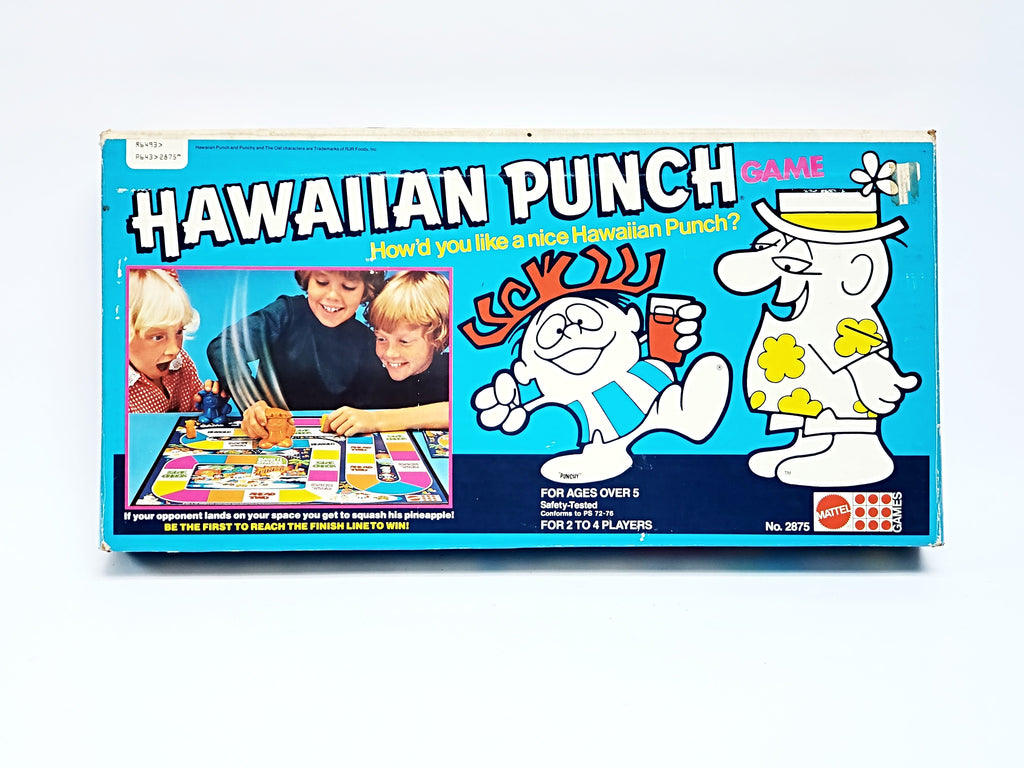 Vintage 1978 Mattel Hawaiian Punch Board Game Complete w/ Original Instructions