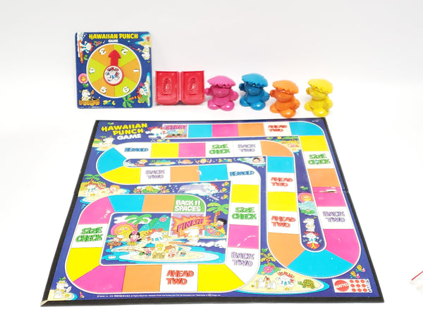 Vintage 1978 Mattel Hawaiian Punch Board Game Collectible, Complete w/ Original Instructions