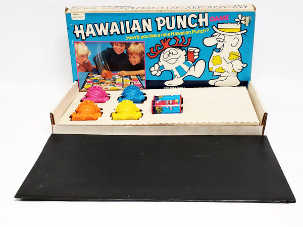 Vintage 1978 Mattel Hawaiian Punch Board Game Collectible, Complete w/ Original Instructions
