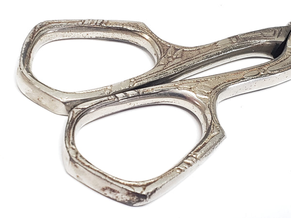 Decorative Letter Opener & Scissors Desk Set With Original Case