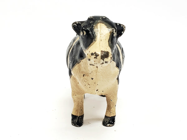 Cast Iron Holstein Cow Barn Animal
