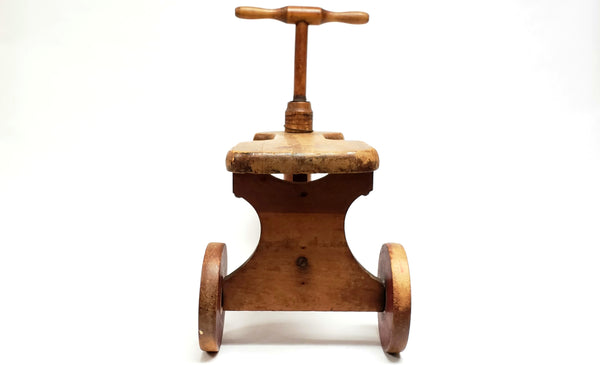 Antique Wooden Kiddie Kar Tricycle Collectible Patented 1916 - 1918 U.S.A.