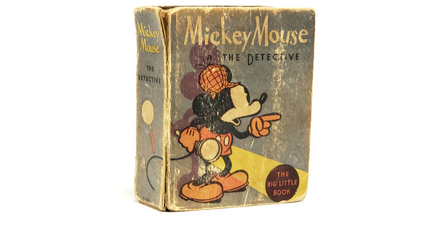 Mickey Mouse The Detective 1934 The Big Little Book Hardcover #1139