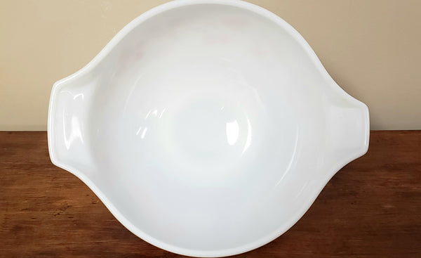 Vintage Pyrex Gooseberry Pink & White Cinderella Mixing Nesting Bowls - Set of 4
