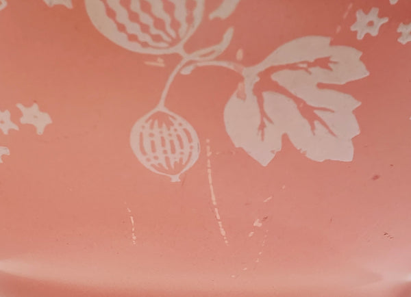 Vintage Pyrex Gooseberry Pink & White Cinderella Mixing Nesting Bowls - Set of 4