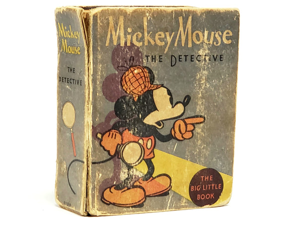 Mickey Mouse The Detective 1934 The Big Little Book Hardcover #1139